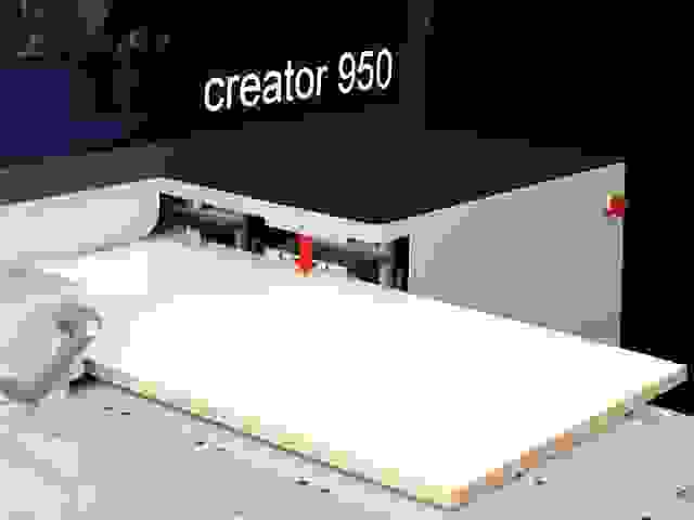 Creator 950 - dubbele materiaalklem