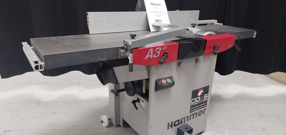 Hammer A3 41  Planer-thicknesser with mortising table