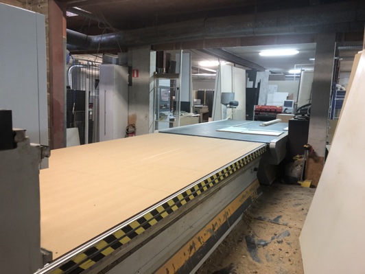 CNC Nesting LIJN AES Raptor 2142