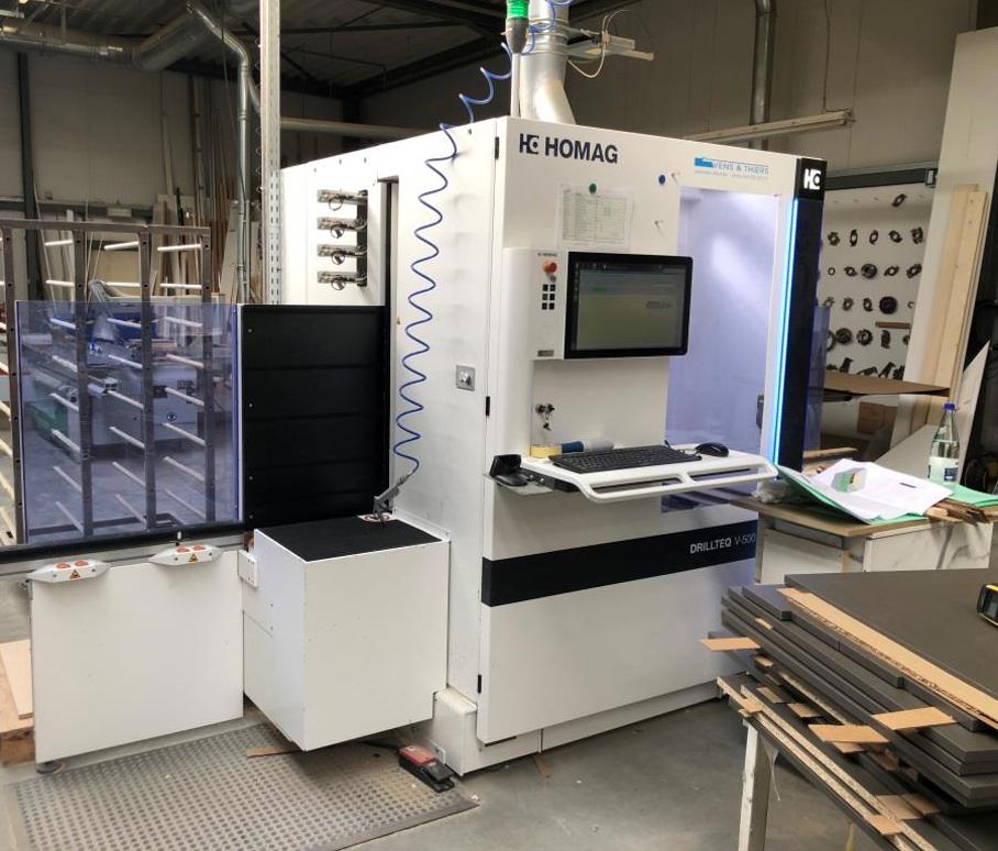 HOMAG Drillteq V-500 Vertikaal CNC bewerkingscenter