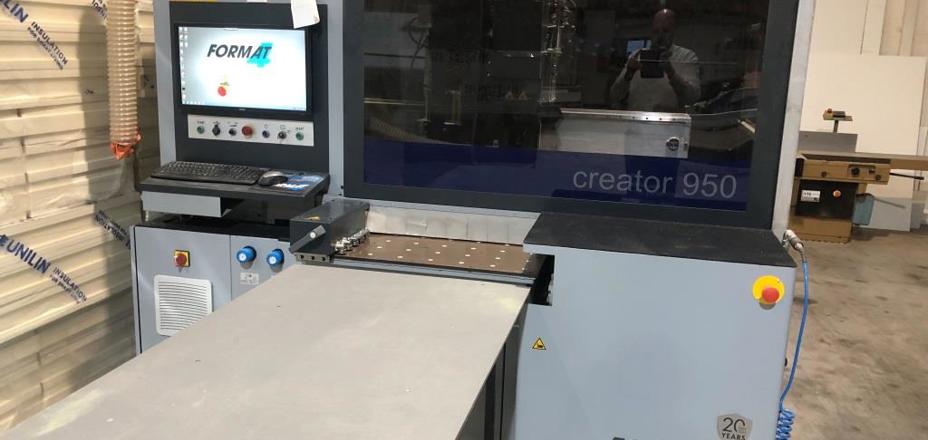 Compact CNC machining-center Format 4 Creator 950 Advanced