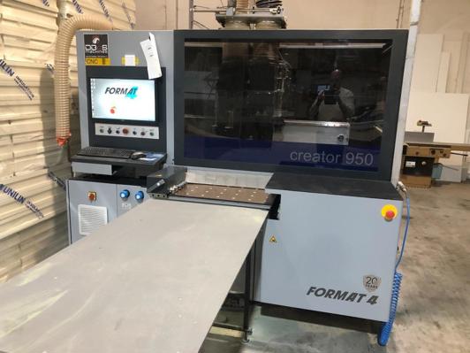 Compact CNC machining-center Format 4 Creator 950 Advanced