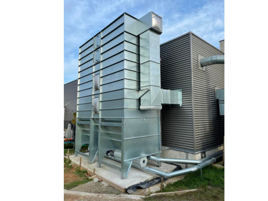 Hevada Afzuigunit DSF300-V6-CV5,5