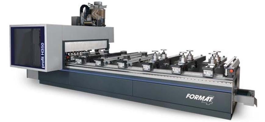 Format-4 CNC machines Profit H350 R 16.50