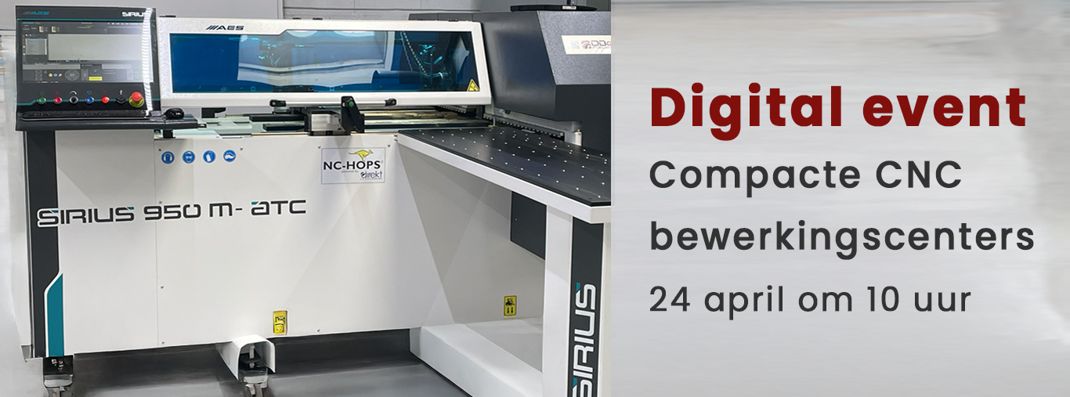 Digital event Compacte CNC NL