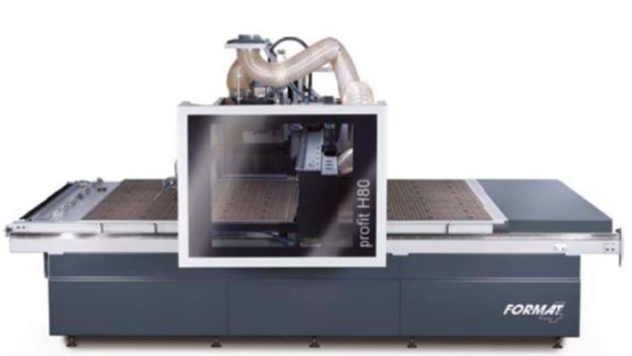 Format-4 CNC machines Profit H80 16.38