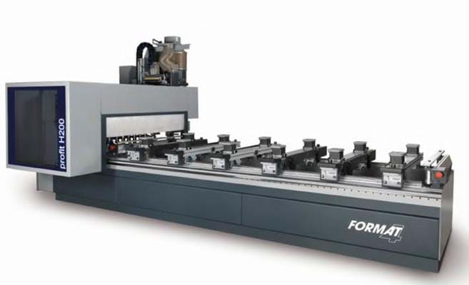 Format-4 Centres d’usinage CNC Profit H200 R 16.33