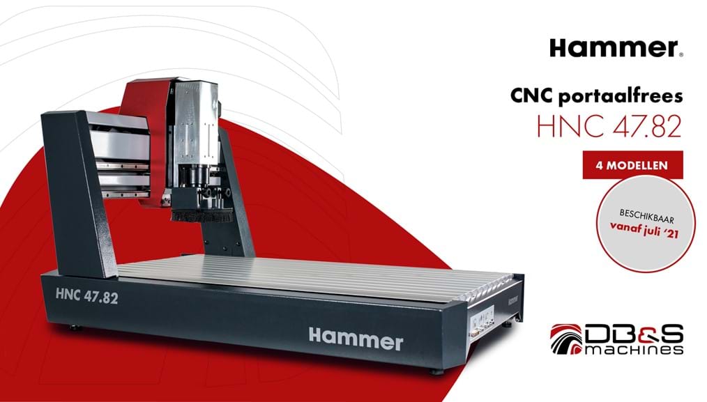 Pagina 1 voor Hammer CNC portaalfrees